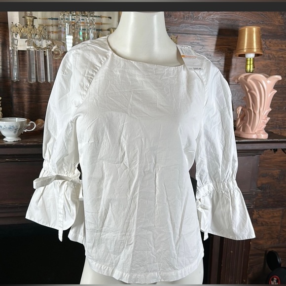 Frame Poplin Blouse - Picture 2 of 10